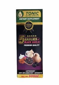Tonico Natural de Mexico 5 Ajos AJO NEGRO