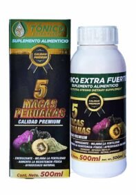 Tonico Natural de Mexico 5 Macas Peruanas