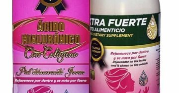 Tonico Natural de Mexico Acido Hialuronico Colageno VitC