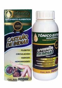Tonico Natural de Mexico Castaño Indias