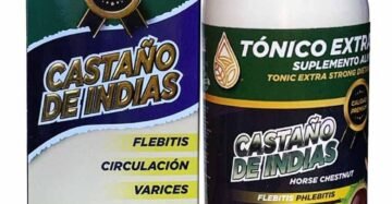 Tonico Natural de Mexico Castaño Indias