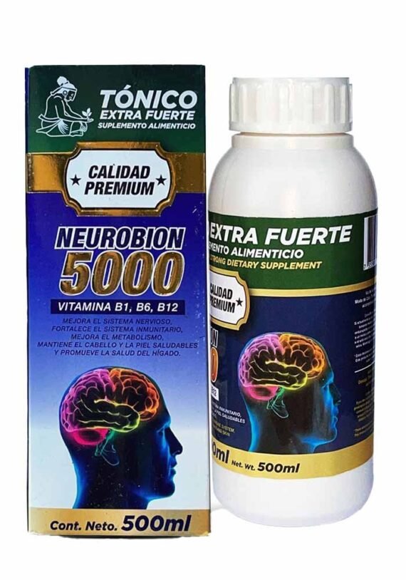Tonico Natural de Mexico Neurobion 5000 Vit B1 6 12