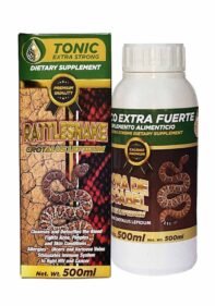 Tonico Natural de Mexico Vibora Cascabel