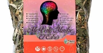 Compuesto Herbal Natural de Mexico Me Vale Madre Estres