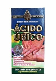 Cápsulas Natural de Mexico Acido Urico