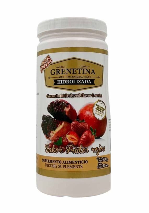 Polvo MSV Grenetina Hidrolizada Frutos Rojos