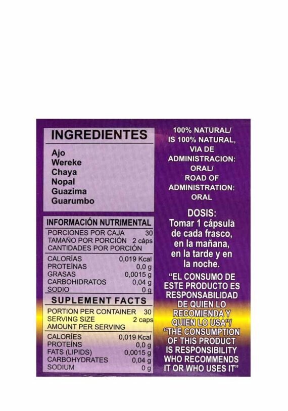 Cápsulas PDM Ajo King DiabeTes - Image 2
