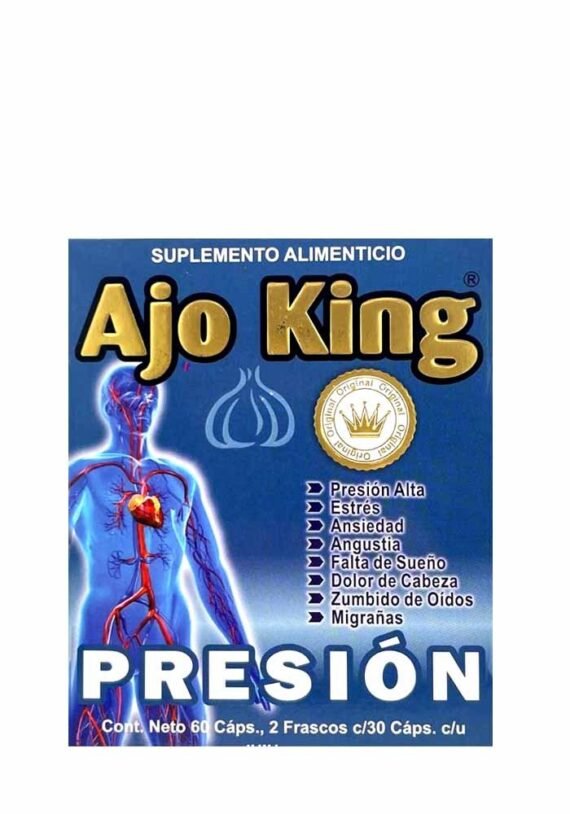 Cápsulas PDM Ajo King Presion