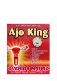 Cápsulas PDM Ajo King Ovarios Matriz