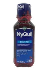 Liquido NyQuil Resfriado y gripe Cereza