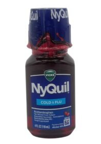 Liquido NyQuil Resfriado y gripe Cereza pequeño