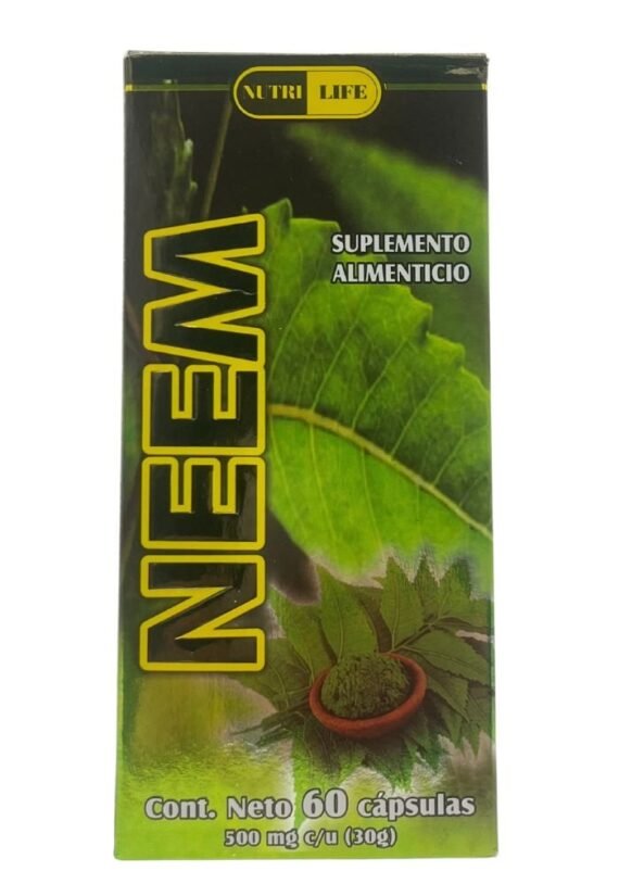 Cápsulas NutriLife Neem