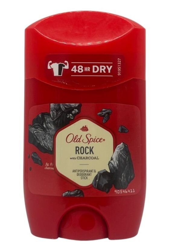 Desodorante Old Spice Stick Rock Charcoal