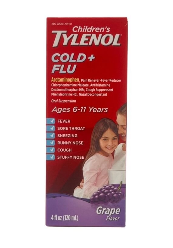 Liquido Tylenol Niños Resfriado