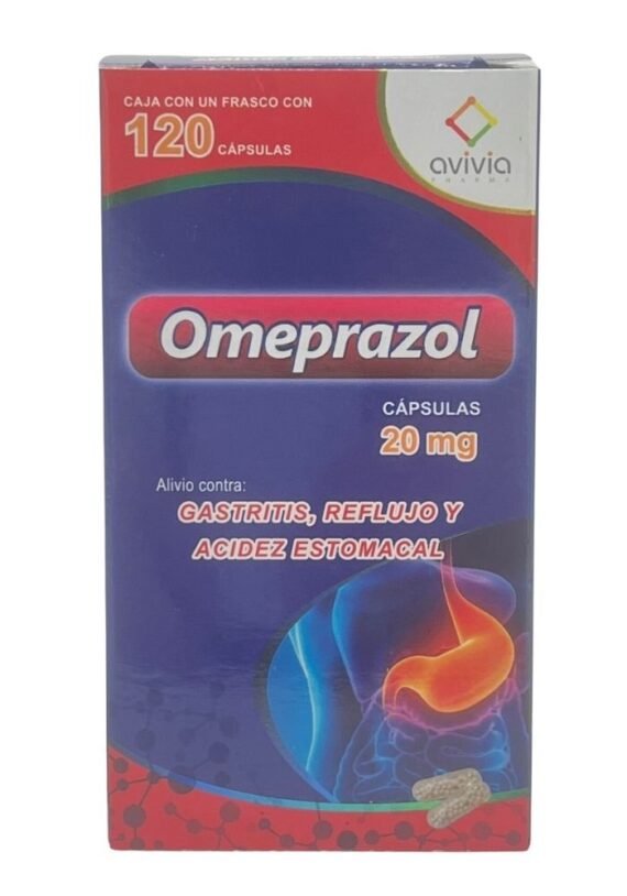 Cápsulas Avivia Omeprazol 20mg