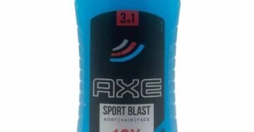 Jabon Liq Axe 3in1 Sport Blast