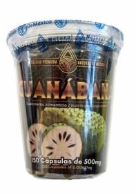 Cápsulas Natural de Mexico Vaso Guanabana