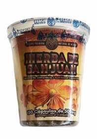 Cápsulas Natural de Mexico Vaso Hierba San Juan