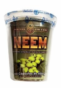 Cápsulas Natural de Mexico Vaso Neem