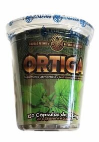 Cápsulas Natural de Mexico Vaso Ortiga