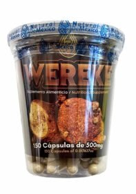 Cápsulas Natural de Mexico Vaso Wereke