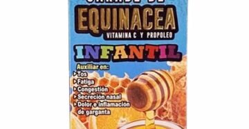 Jarabe Natural de Mexico Equinacea Vit C Propoleo Infantil