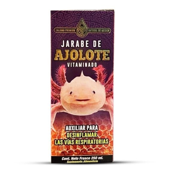 Jarabe Natural de Mexico Ajolote Vitaminado