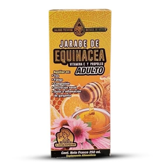 Jarabe Natural de Mexico Equinacea Vit C Propoleo Adult