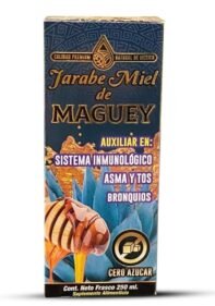 Jarabe Natural de Mexico Miel Maguey SIN Azucar