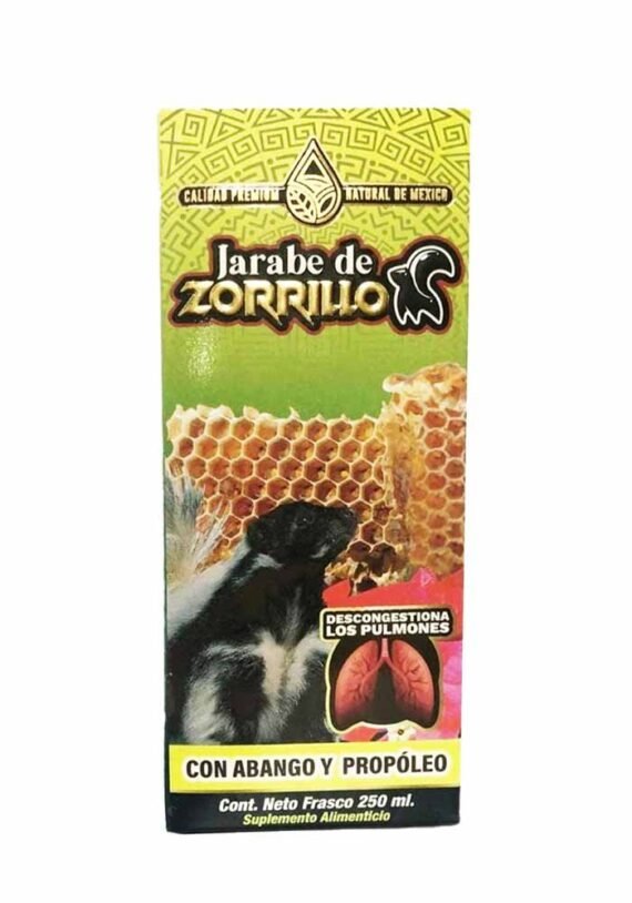 Jarabe Natural de Mexico Zorrillo Abango Propoleo