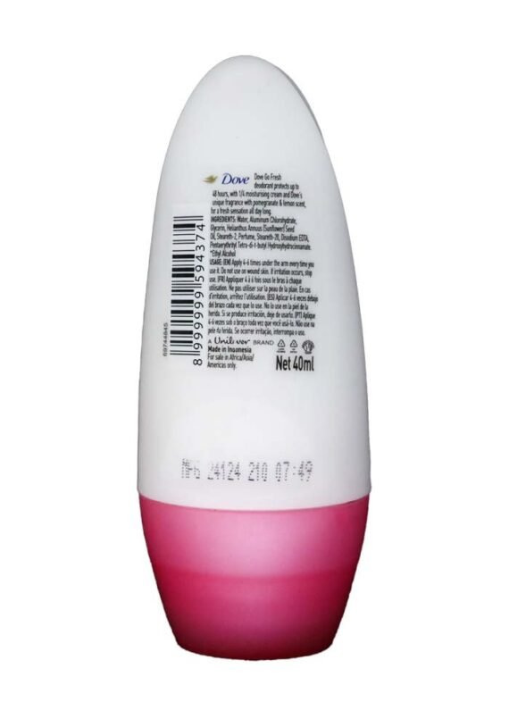 Desodorante Dove Roll On Go Fresh - Image 2