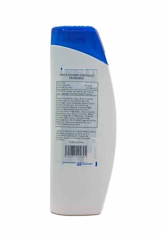 Shampoo Head&Shoulders Limpieza Revitalizacion Argon - Image 3