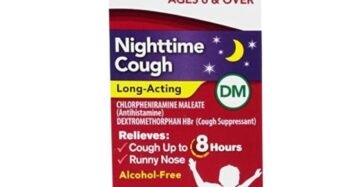 Jarabe Robitussin Childrens DM Nighttime Cough Runny Nose FRUIT