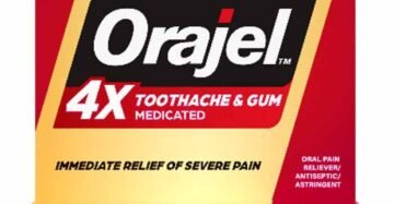 Gel Orajel 4X Medicated Toothache Gum