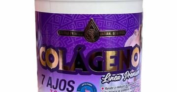 Polvo Natural de Mexico Colageno 7 Ajos