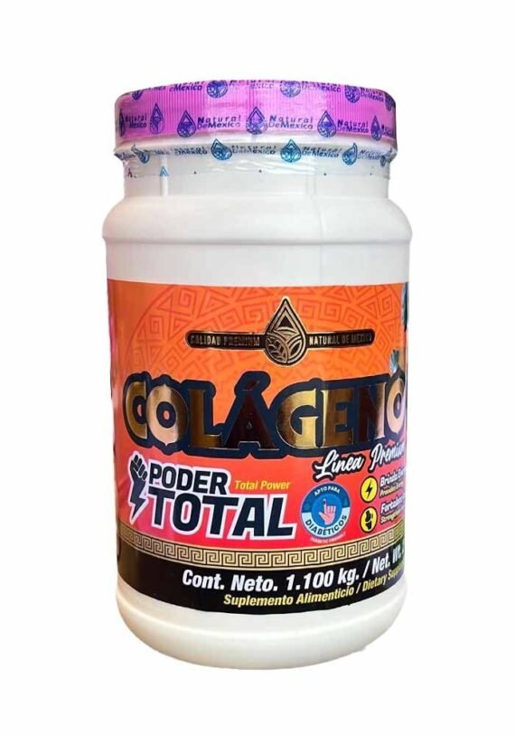 Polvo Natural de Mexico Colageno Poder Total