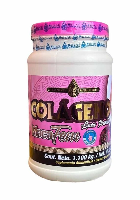 Polvo Natural de Mexico Colageno Maca Fem