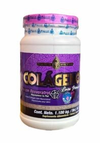 Polvo Natural de Mexico Colageno Resveratrol Uva