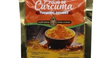 Hierba Natural de Mexico Curcuma Trozos Raiz