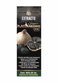 Extracto Natural de Mexico Super Ajo Negro