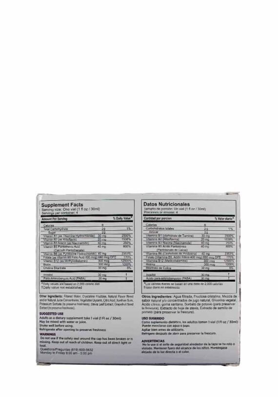 Vial OPMX BedoTry Xtra Forte Multi Vitamin B Complex - Image 2