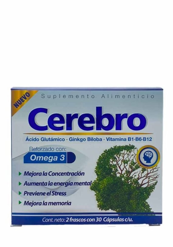 Cápsulas LifeNatural Cerebro