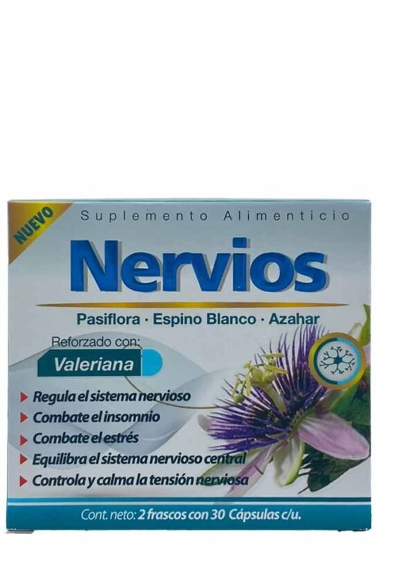 Cápsulas LifeNatural Nervios