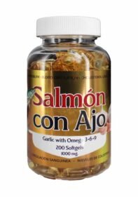capsulas Salmon con Ajo y Omega 3-6-9 AZB