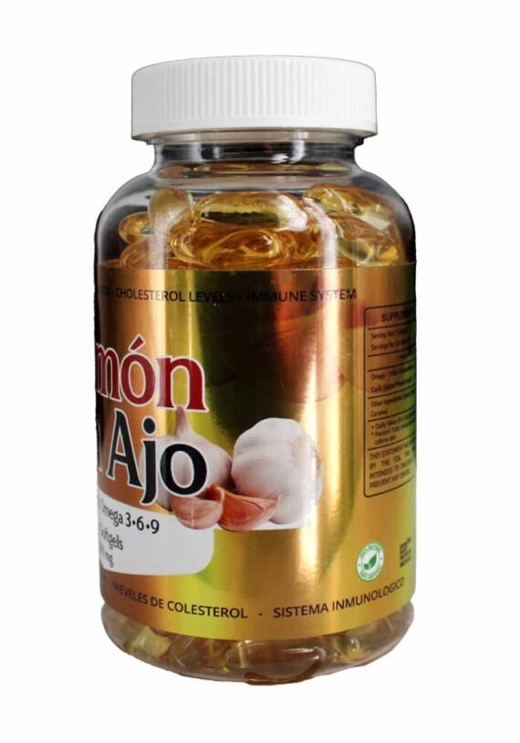 capsulas Salmon con Ajo y Omega 3-6-9 AZB - Image 3