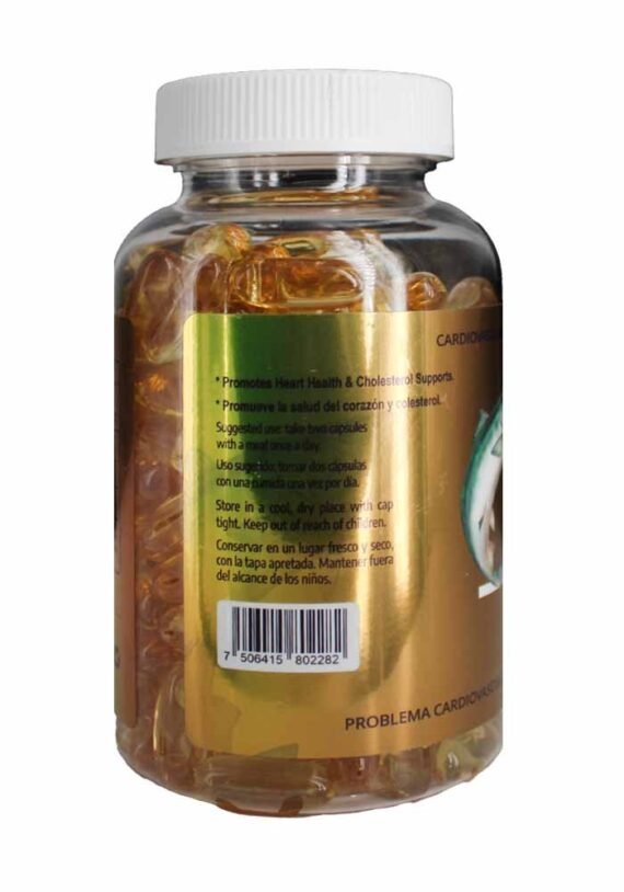 capsulas Salmon con Ajo y Omega 3-6-9 AZB - Image 5