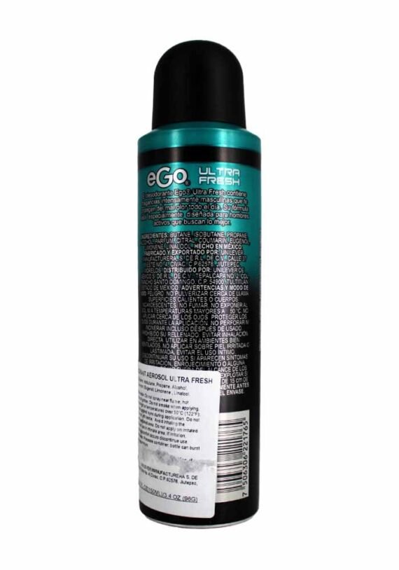 Desodorante EGO Aerosol ULTRA FRESH - Image 2