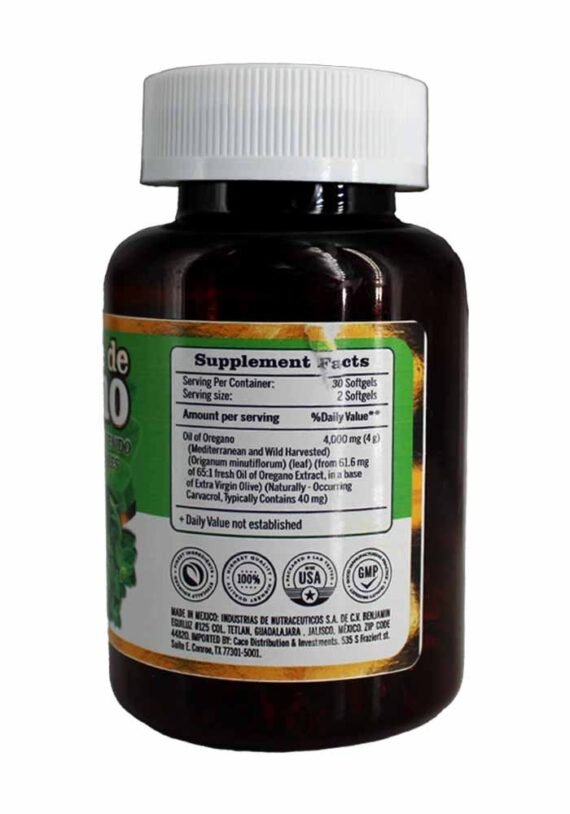Aceite de Oregano Cápsulas FDN - Image 3