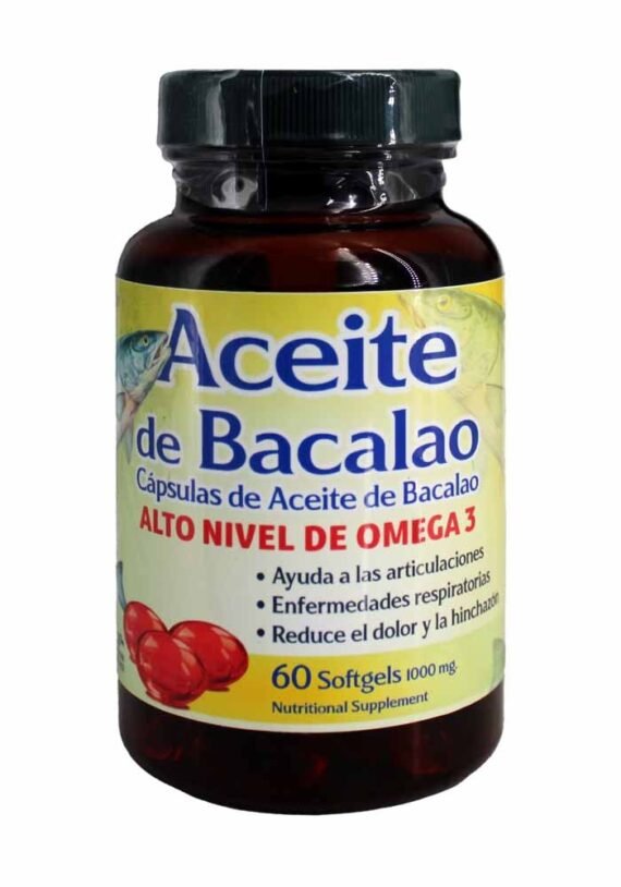 Aceite de Bacalao Omega3 FDN CAP