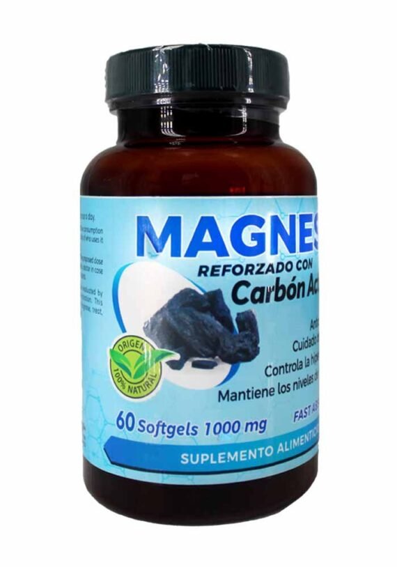Magnesio Reforzado con Carbón Activado Suplemento FDN